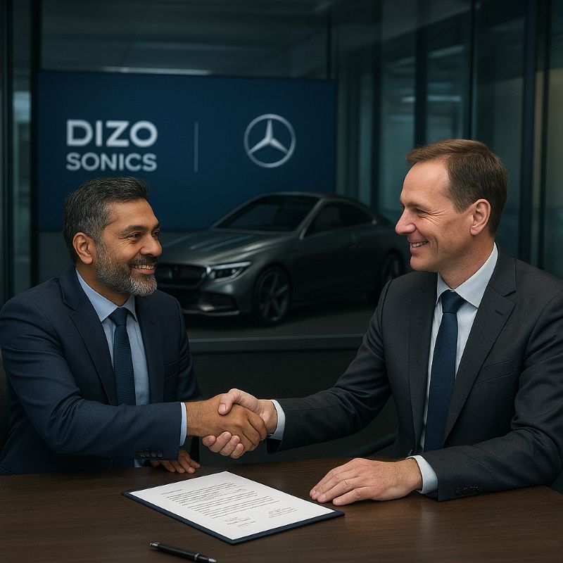 Dizo Sonics signed a cooperation with a German luxury car brand