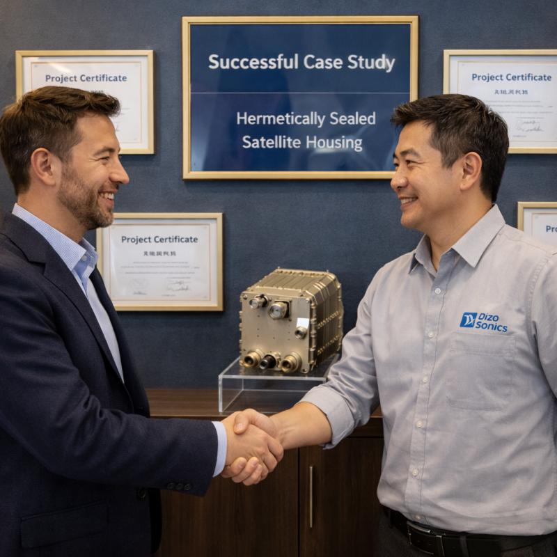 Customer cooperation and project certificate presentation