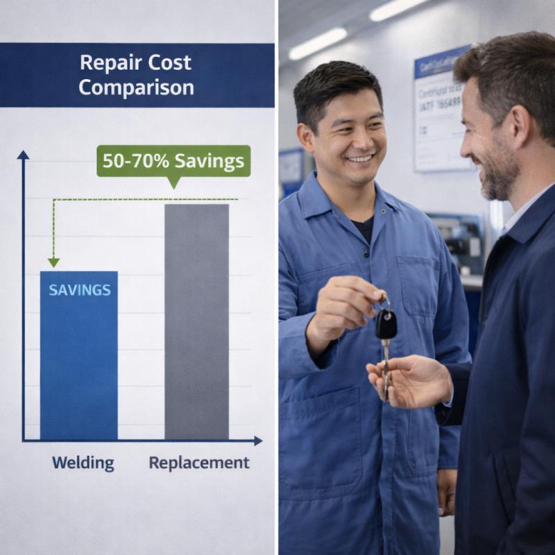 Bumper repair cost comparison and customer satisfaction improvement data visualization